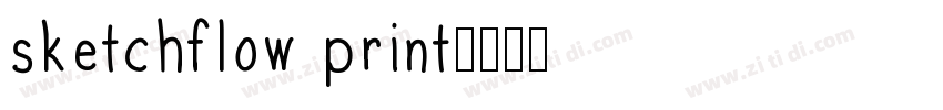 sketchflow print字体转换